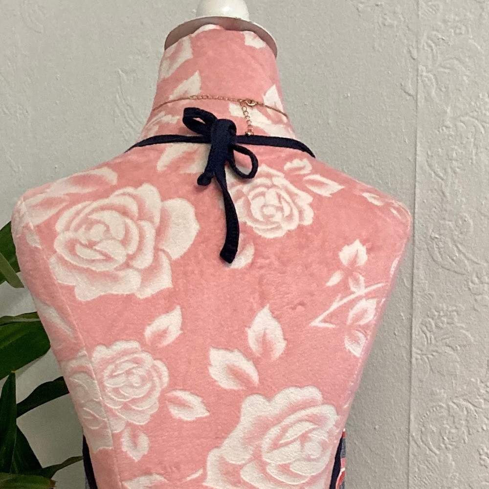 🎉 Springfield - Striped Halterneck Tank - Picture 3 of 4